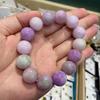 14Mm Natural Stone Necklace, White Optimized Lilac Jade Lithium Hui Female Versatile Fashion Item