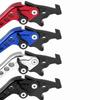 Professional 1 Pair CNC Aluminum Alloy Motorcycle Scooter Modification Double Disc Brake Lever for Motorcycle Upgrade Accessory