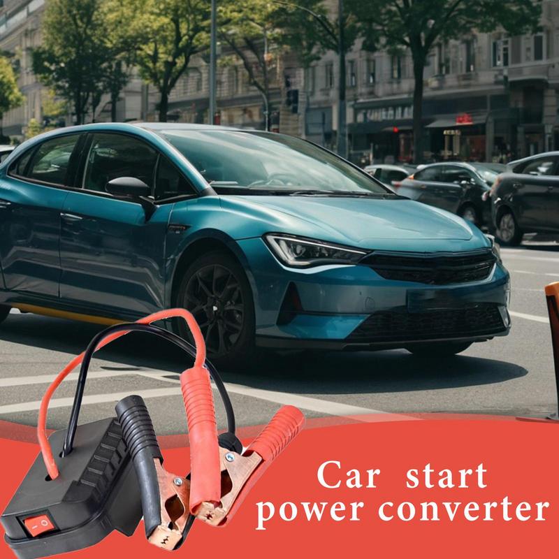 Avviatore di Emergenza Portatile per Batteria Auto Jump Box Convertitore Batteria al Litio - Power Bank Compatto per Avviamento Veicolo di Emergenza