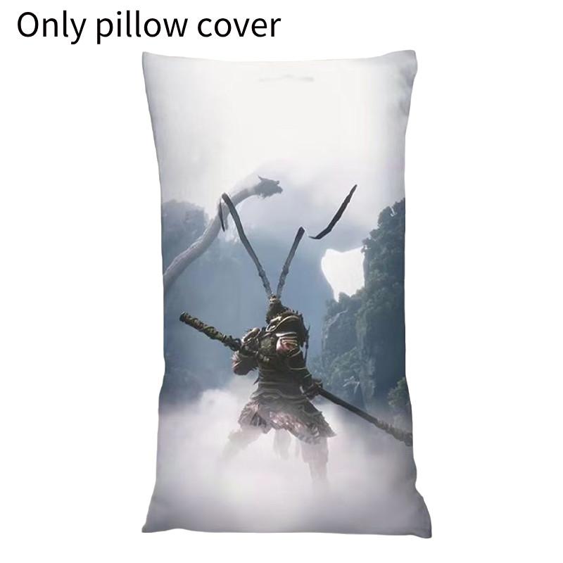 Wukong Black Myth Rectangular Pillow Cover Peripheral Bed Sofa Decoration Gift