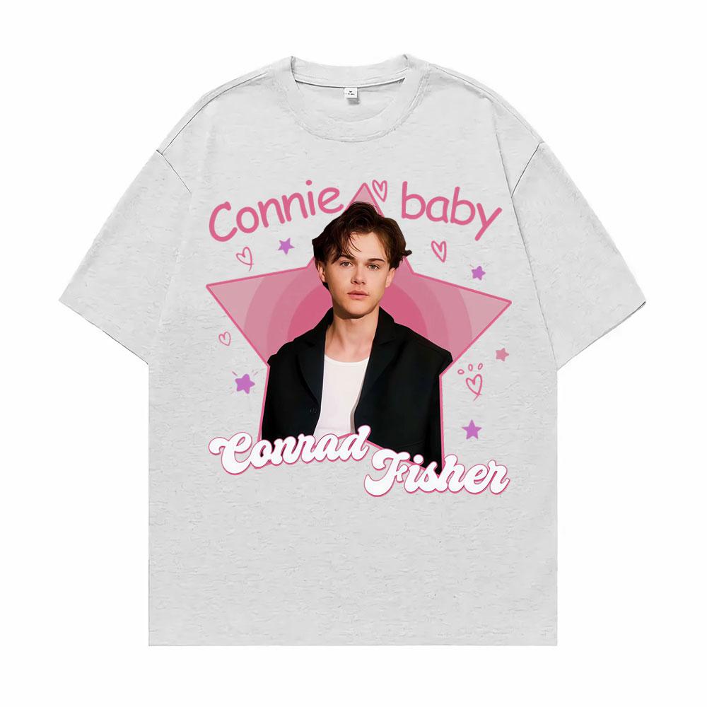 Team Conrad Fisher Connie Baby Graphics T Shirts Men Women Fashion Harajuku Fashion T Shirt Vintage Summer High Quality Tshirts