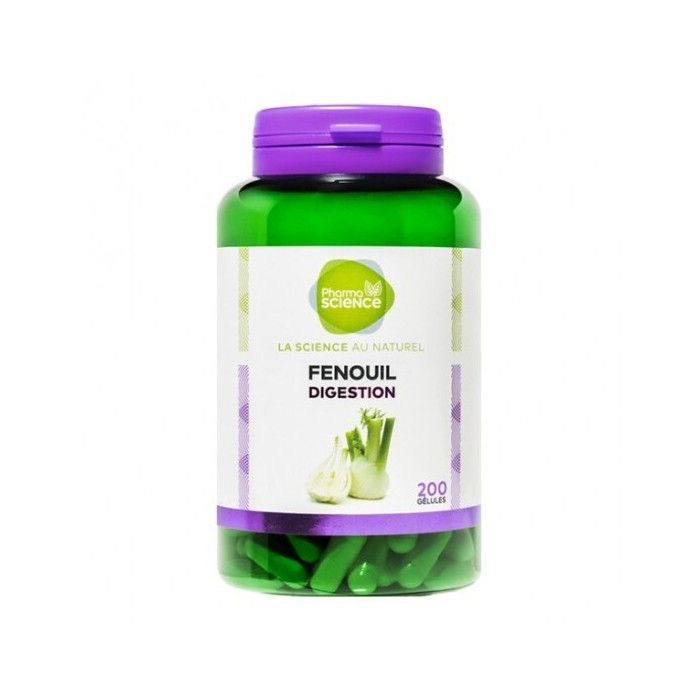 Pharmascience fenouil digestion 200 gélules