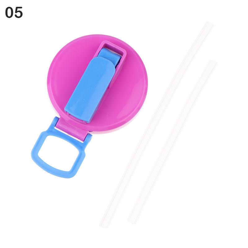 Soda Can Cover With Straw Creative Sealed Plastic Straw Beverage Can Cover Cup Suitable For Canned Beverage Reusable Tank Cover