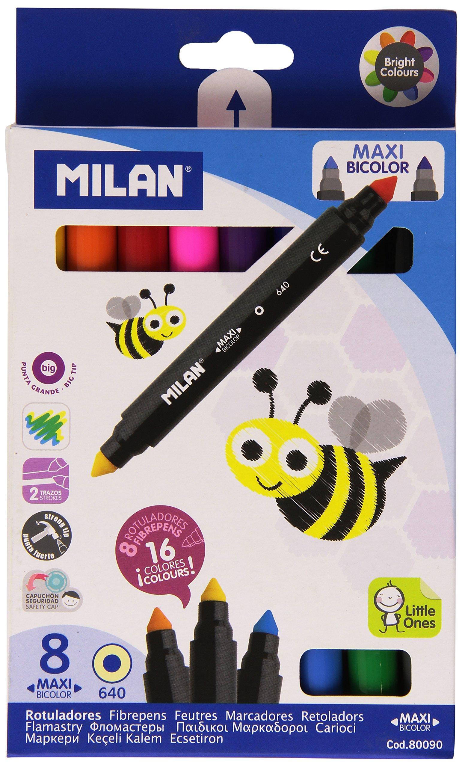 

MILAN маркер ручка Fiber Pen Maxi двухцветная 80090