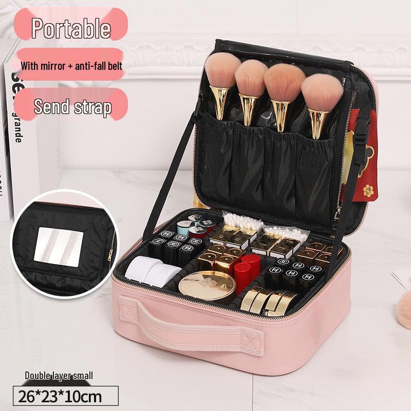Large Capacity Portable Waterproof Makeup Artist Travel Bag