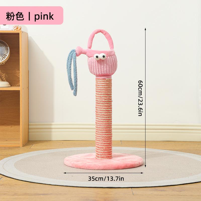 

New Natural Sisal Cat Climbing Frame Water Bottle Cat Tree Protect Sofa Toy for Kittens and S Kettlescratch column