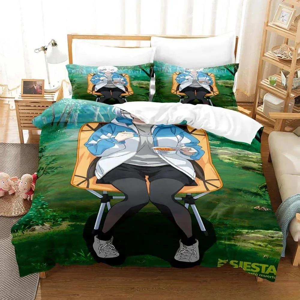 New Anime The Detective Is Already Dead Bedding Set Printed With Pillowcase Bed Duvet Cover Single Double Queen Super King Size