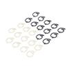 24Pcs Knitting Stitch   s Zinc Alloy Spiral Sheep Patt n Knitting   s for Fabric Crafts