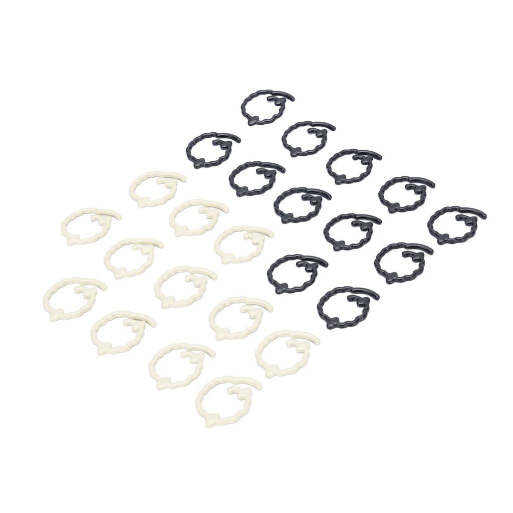 24Pcs Knitting Stitch   s Zinc Alloy Spiral Sheep Patt n Knitting   s for Fabric Crafts