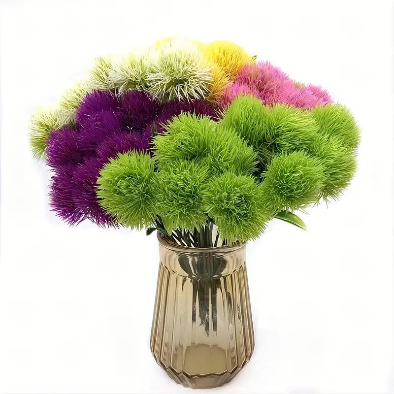 5Pcs Artificial Flowers Outdoor Garden Wedding Bouquets Festival Decor Vases Home Table Room Scrapbook Diy Party Gifts Hydrangea