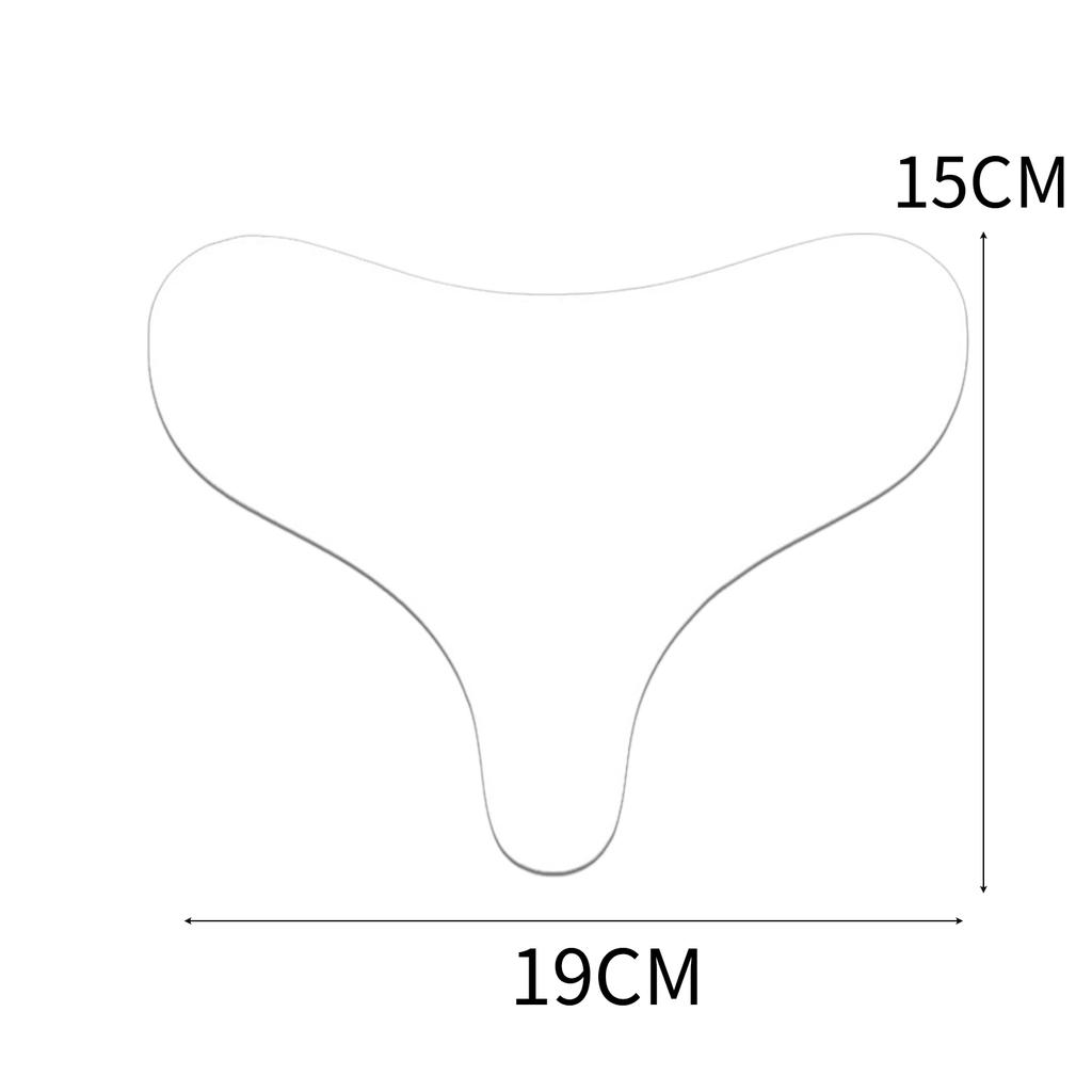Wiederverwendbare Silikon Anti-Falten Brustpads Transparent Lifting Anti-Falten Selbstklebender Brustpatch Pflege Hautpflege-Werkzeuge Patches