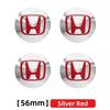 4 ks 56/60/65mm Středová krytka náboje kola pro vozy Honda Znakový emblém Samolepka pro Honda Civic Accord CR-V Fit HR-V Odyssey Autopříslušenství