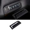 Matte Black For Ford Explorer 2011- Seat Adjust Button Panel 1PCS Cover Trim