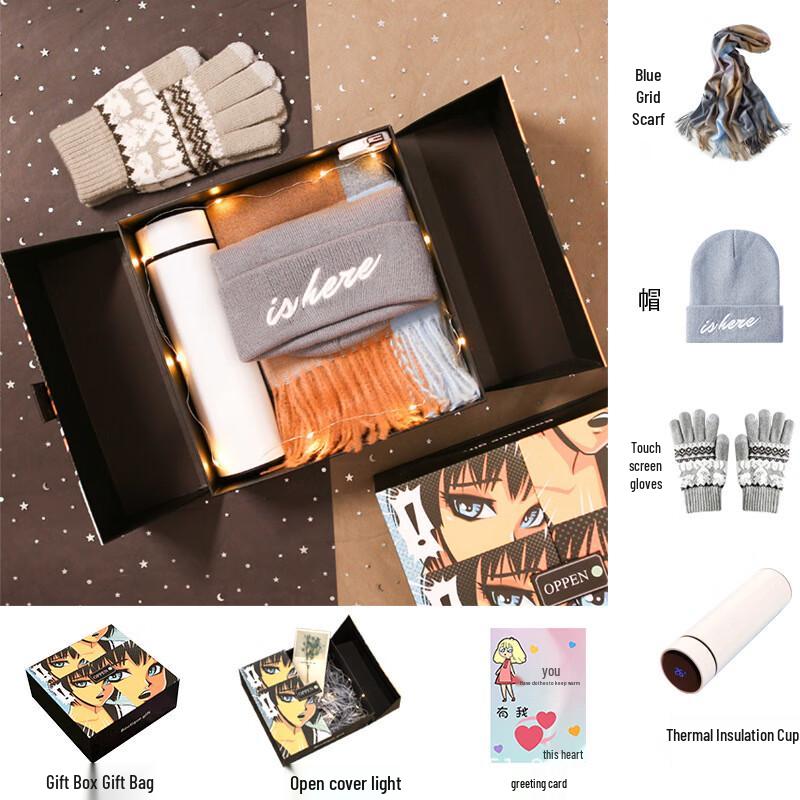 Three Dolphins DH Winter Scarf Gift Set