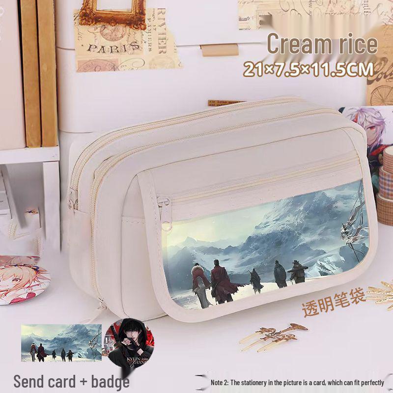 2025 Tomb Raider Pencil Case: Large Capacity, Nine Layers, Stylish Ita Bag for Students