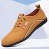 Soft Soled Men's Shoes, Casual Shoes, Lightweight Shoes, Breathable, Suitable for Driving and Business Meetings, Men's Business Casual Shoes