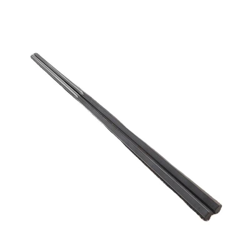 Qianxing Five-corner Melamine Alloy Non-slip Pointed Chopsticks - 10 Pairs