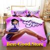 Flo Mili Never Lose Me Beding Set Print Bed Linen Set With Pilowcase Bed Soft Duvet Cover Soft Single Double Quen Super King-Sized Dimensionsd