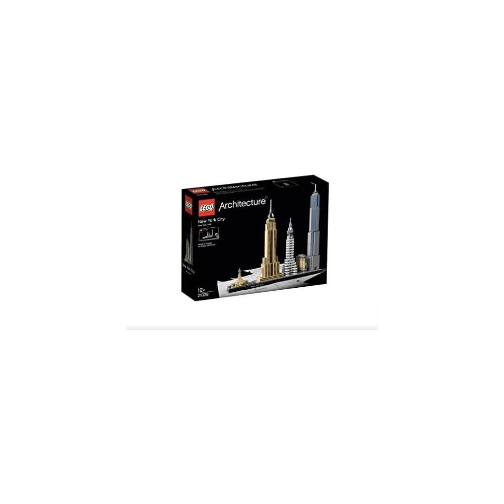 LEGO Architecture New York 21028 Building Set with Detailed Design and Collectible Features