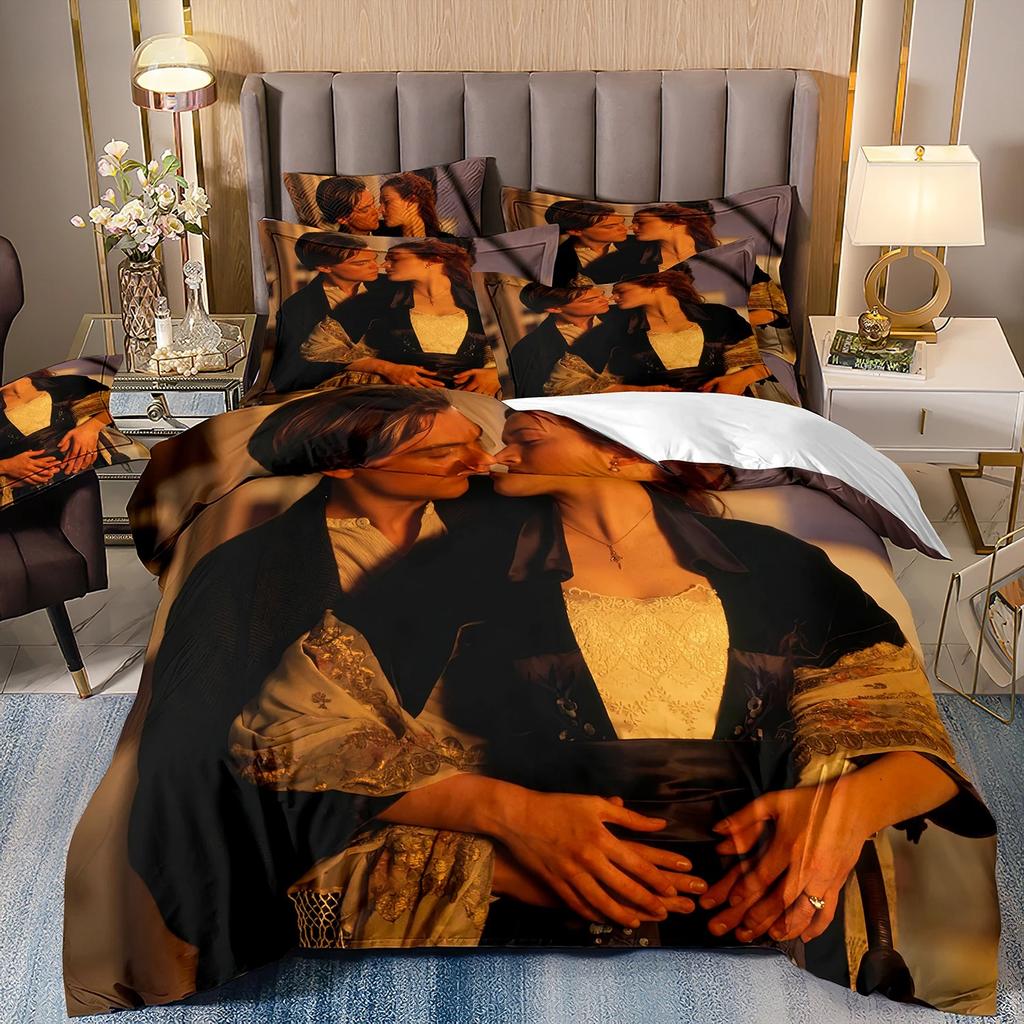 Comforter Titanic Jack And Rose Stitanic Leonardo Dicaprio Bedding Setcomforter Queen King Single Size