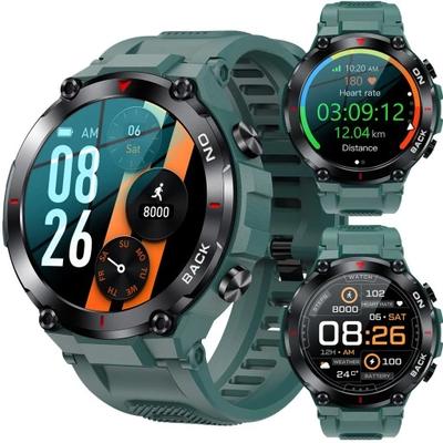 Smartwatch Męski Zegarek Z Funkcja Gps Wodoodporny Polskie Menu 480Mah