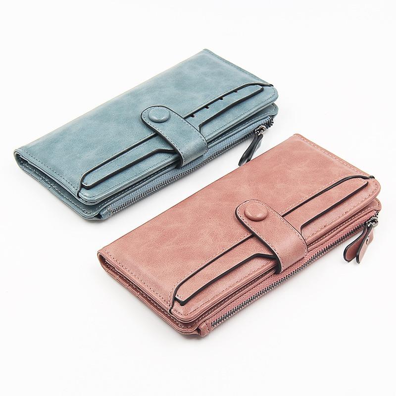 Wallet Women's Long Style Large Capacity Women's Handbag Folding Wallet