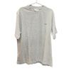 Used [New and unused] [Box/with tags] LACOSTE Outline Clock Crew Neck T-Shirt Heavy Weight Short Sleeve T-Shirt TH5582-99 Gray CCA / Silver Gray 100%