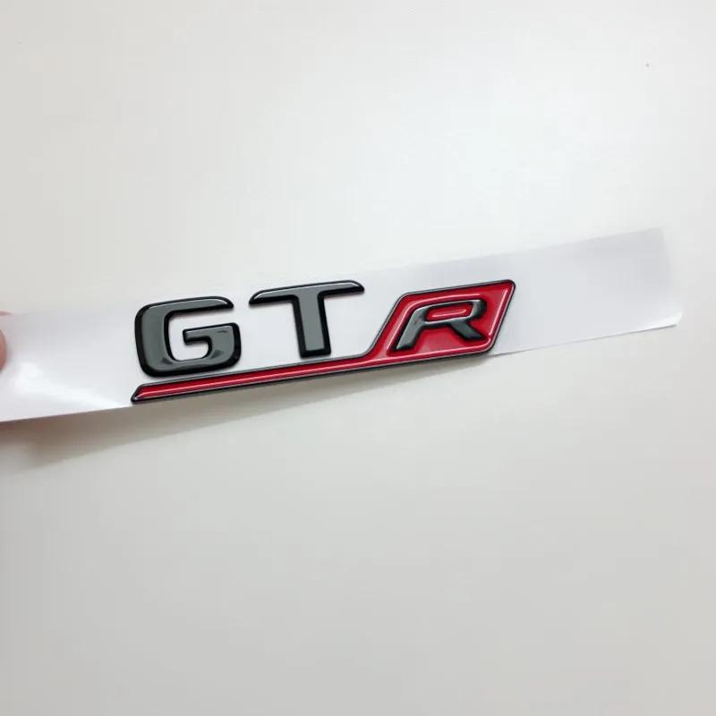 3D ABS Rear Trunk Decal Emblem Badge Sticker For Mercedes AMG GT R S C GTR GTS GT50 GT43 GT53 GT63S W190 W251 Car Accessories