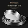 Wuhe Stainless Steel Round Serving Plate