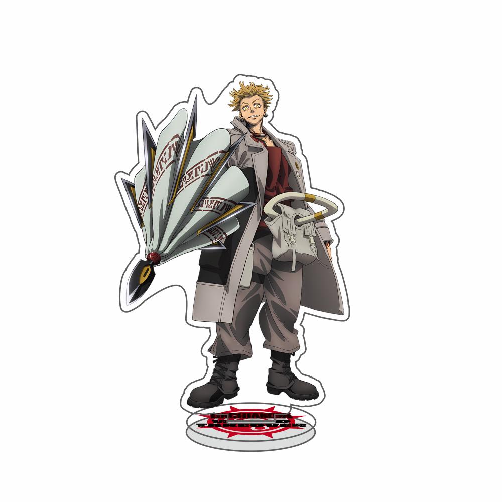 Anime FigureGachiakuta Acrylic Stand Model Plate Keychain Rudo Enjin Zanka Riyo Jabber Desk Decor Collection Cosplay Fans Gifts