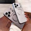 Magnetic Matte Cases For iPhone 11 12 13 14 15 16 17 Pro Max 17 Air 16 Plus For Magsafe Wireless Charge Cover Phone Accessories