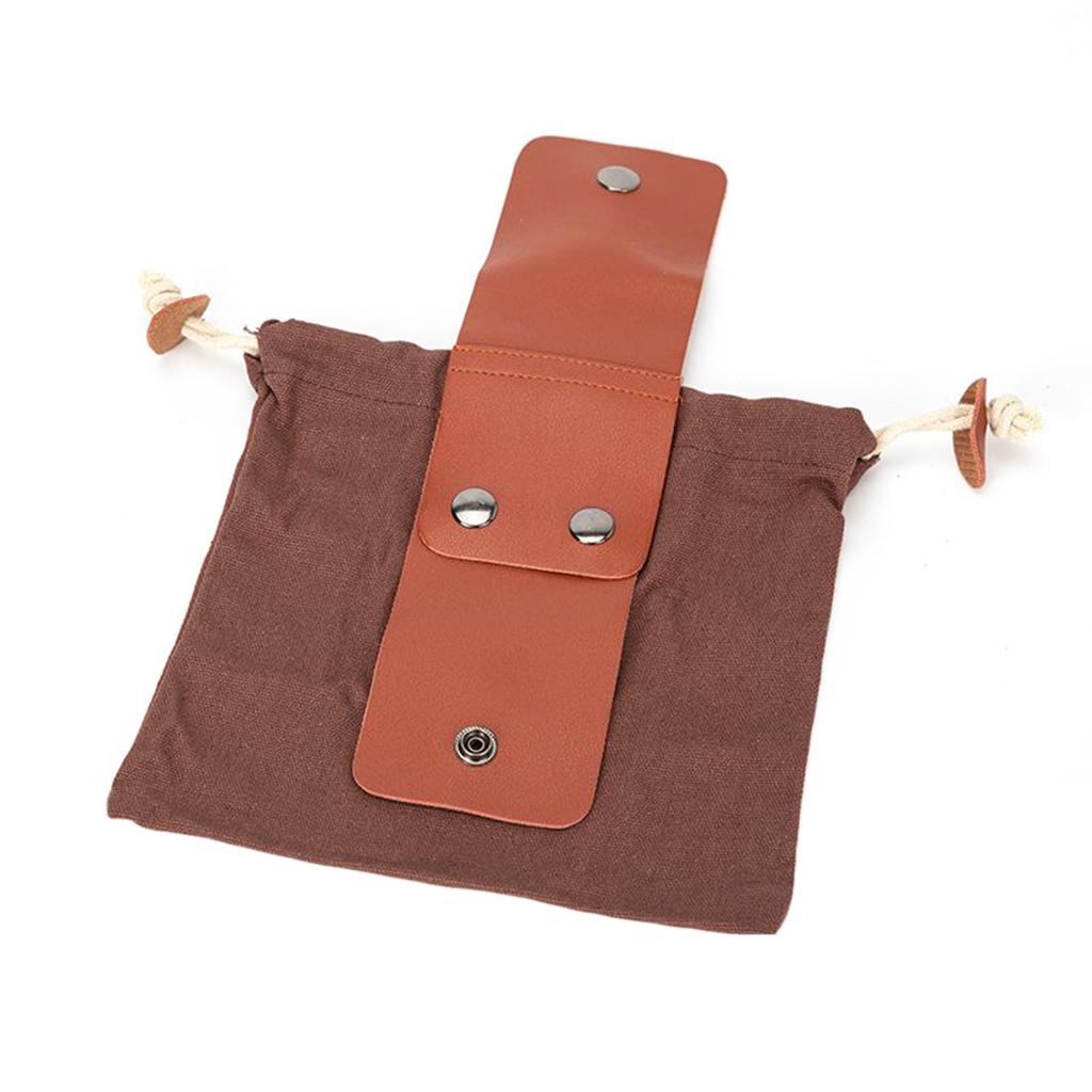 Foldable Forberry Bag With Drawstring Closure For Easy Retrieval Storage Jungle Craft Canvas Bag