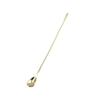 Spiral Pattern Long Handle Mixing Spoon Food Grade Stainless Steel Cocktail Scoop for Home Bar Bartender Drink Making