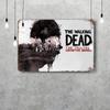 telltale the walking dead Decor Poster Vintage Tin Sign Metal Sign Decorative Plaque for Pub Bar Man Cave Club Wall Decoration