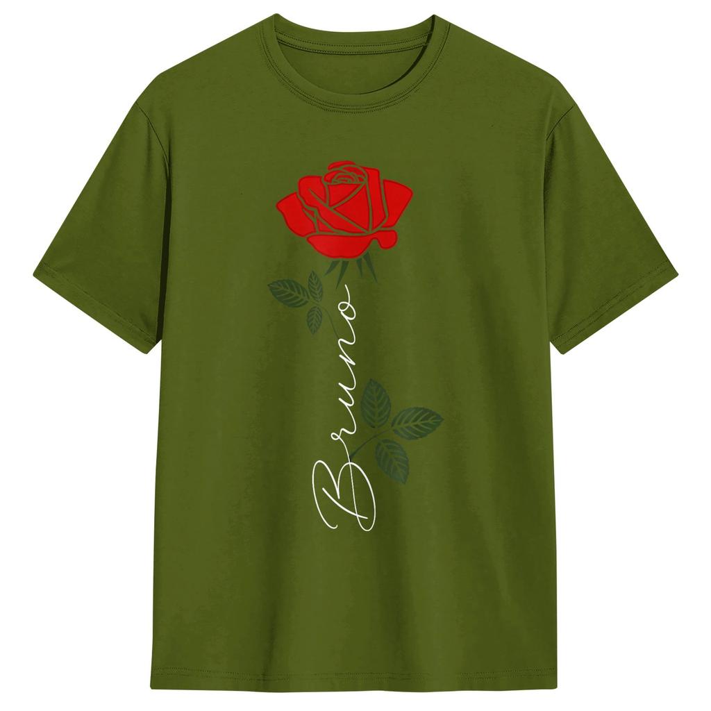 Vintage Bruno Retro Classic Gifts T Shirt Beach 100 Cotton T Shirts For Couple Casual Tee Shirt Short Sleeves Vintage Tees