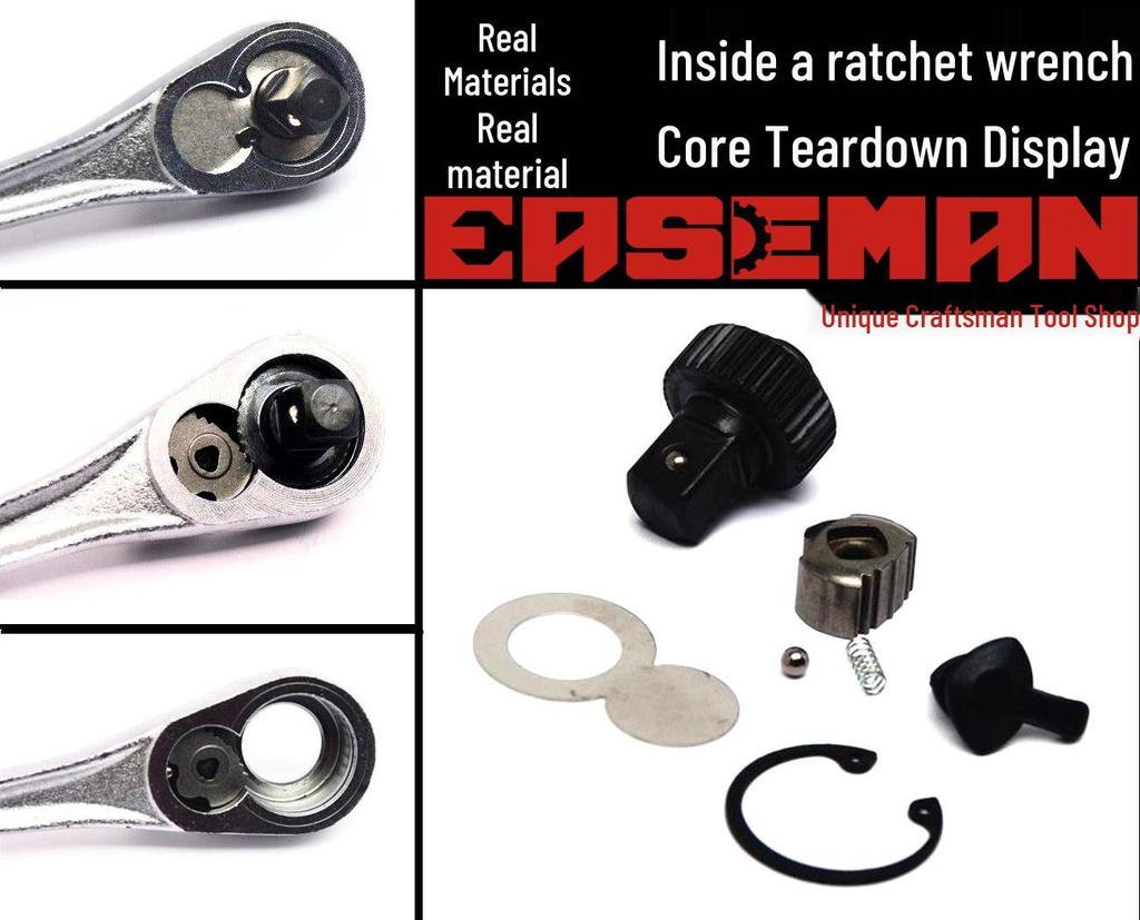 Universal Metric & Imperial Hex Socket Ratchet Wrench Tool Set for Car Repair