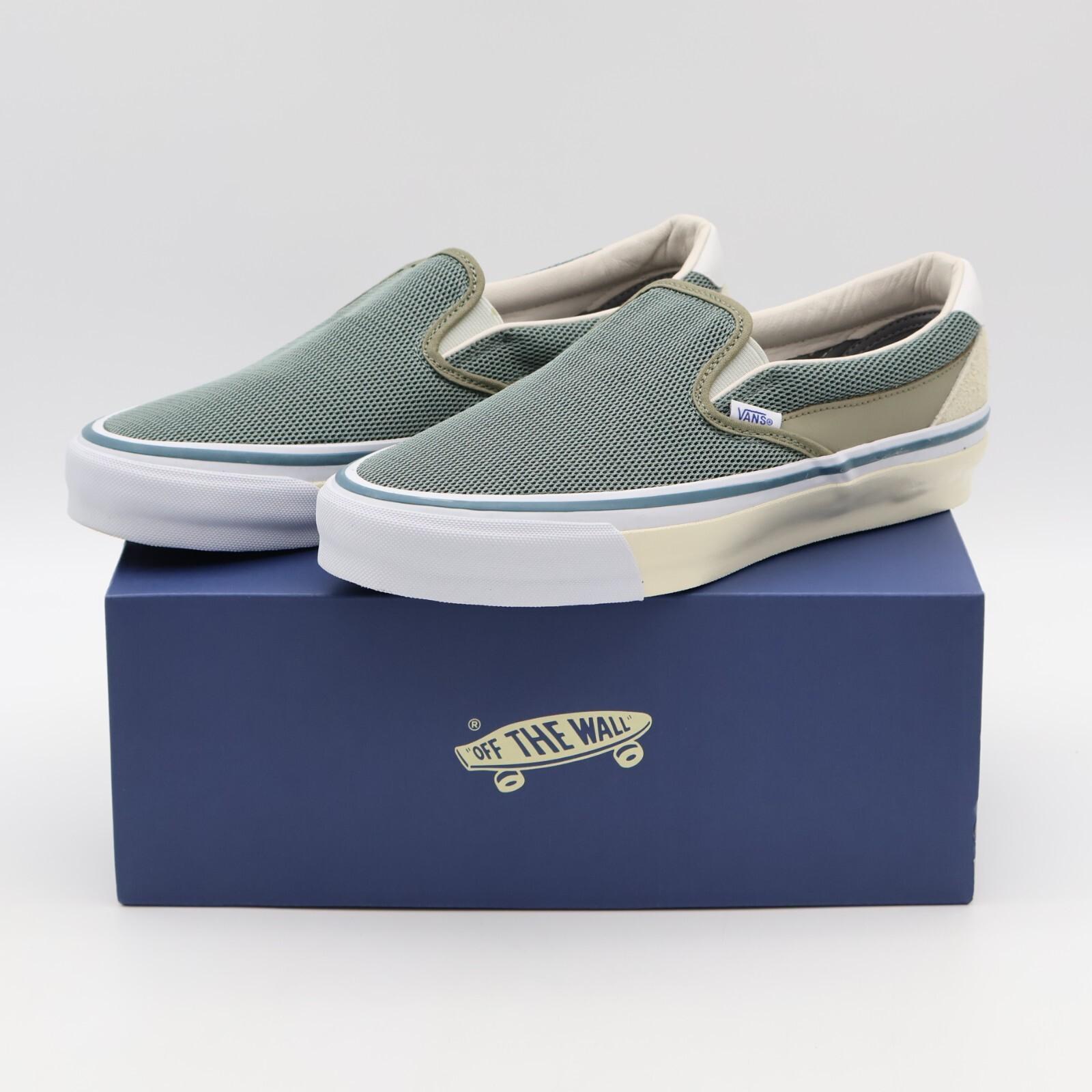 VN000MXHBGK Vans Slip-On Reissue 98 SP LX TDC Green Multi (Men s) 11