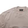 Emporio Armani SS24 Letter Logo Printed Round Neck Short Sleeve T-Shirt Men Tops Light-Brown 3D1TG3-1JPZZ-06G7