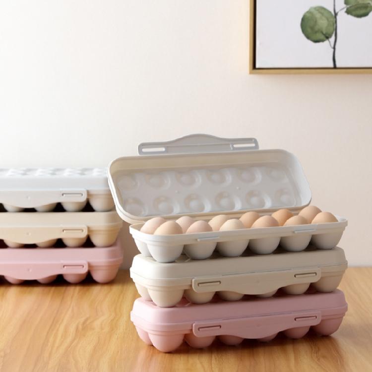 Egg Holder Tray Storage Refrigerator Fridge Eggs Box Container for Case Plastic
