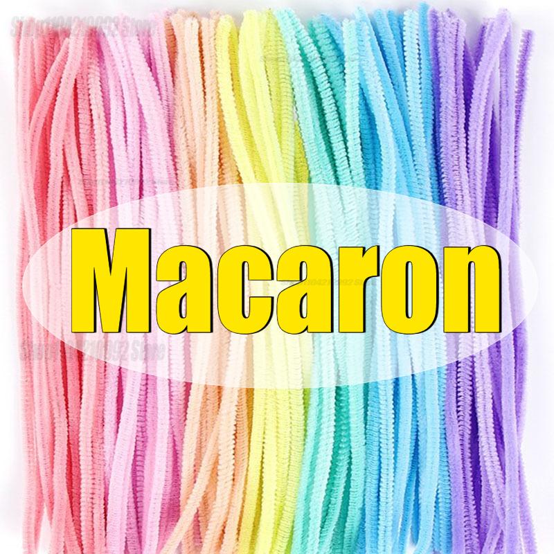 

Creative Wires Chenille Wire Pipe Cleaners Colorful Chenille Stems DIY Plush Stem Wired Twist Stick Hair Strip Kid Handmade/*-2/ 100PCS