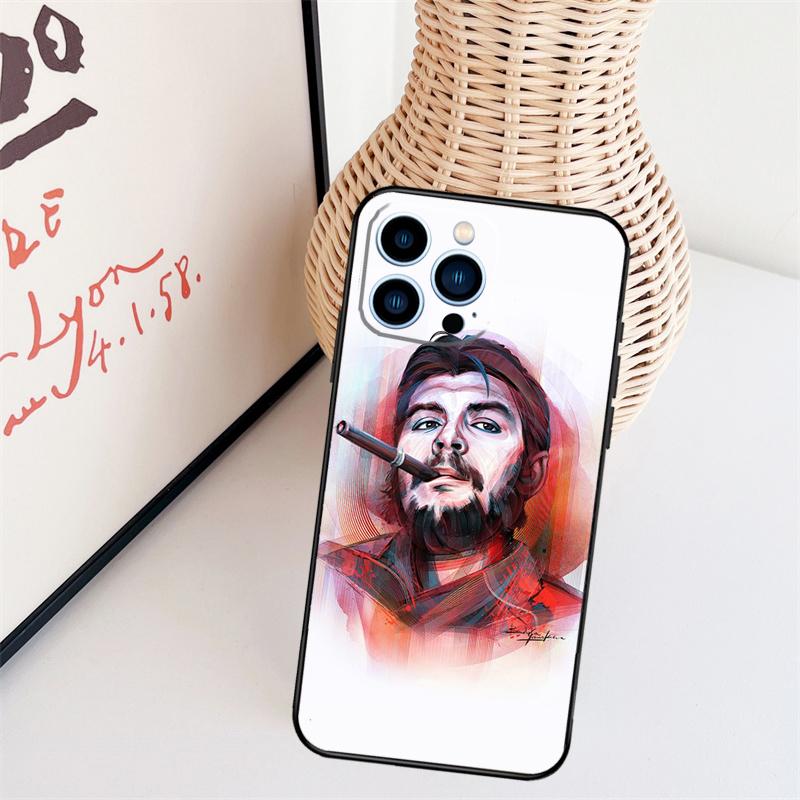Che Guevara Case For iPhone 11 12 13 14 16 15 Pro Max Mini X XS Max XR Plus Cover Coque