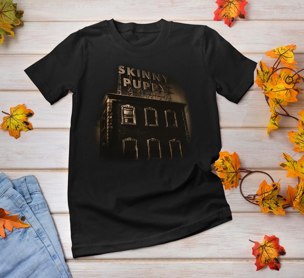 The Process Skinny Puppy Shirt Band Member Short Sleeve White Men Tshirt FN110 Unisex T-Shirt L