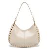 Fashionable and Trendy Underarm Bag, Rivet Handbag, Chain Shoulder Bag, Boston Crossbody Women's Bag, Versatile and Portable