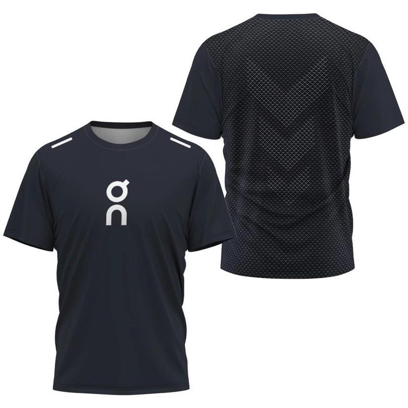 Summer Round Neck 3D Print Top Outdoor Fitness Sportswear Fashionable Casual Quick-drying Short Sleeved Men's T-shirts