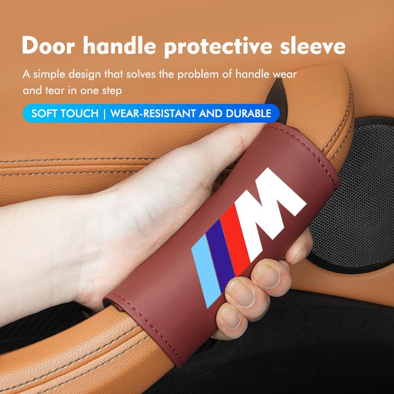 WCHT7 For BMW Car Door Handle Protection Cover Anti Scratch Protection Case Auto Accessories E70 E91 E30 G30 E53 M3 M5 X6 X4 X7 E92
