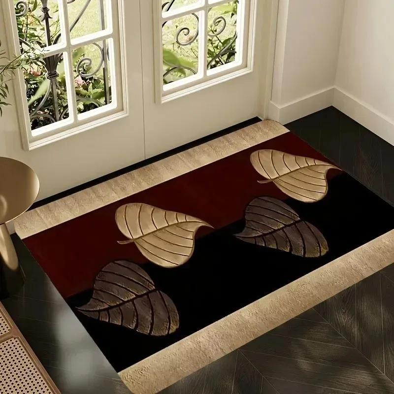 1PC Mushroom Pattern Kitchen Rugs Non-Slip Home Door Mats Pop design Bathroom Rug Bath Mat Carpet for Home Sink Laundry Decor