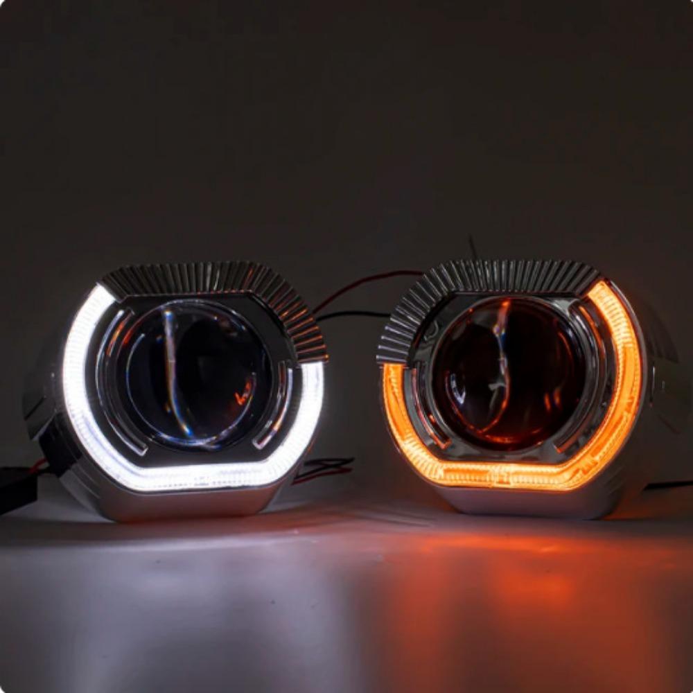 Automotive 2.5-inch Bifocal Lens Angel Eye H1HID Xenon Headlight Headlight Headlight Automotive Lamp Products Universal