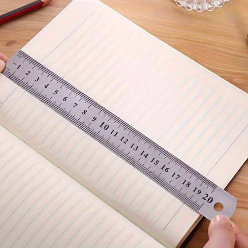 

Double-Sided Stainless Steel Rulers Measuring 5.91inch, 7.87inch, and 11.81inch