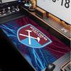 Tapis de souris impression football West Ham United Non ?Tapis de bureau antidérapant en caoutchouc, tapis de souris de jeu imperméable pour ordinateur portable, bureau