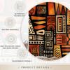 African Abstract Ethnic Printed Shower Curtain Afro Tribal Boho Geometric For Bathroom Decor